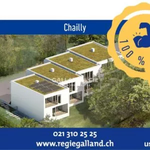 Fin de projet: Chailly 100% loué!