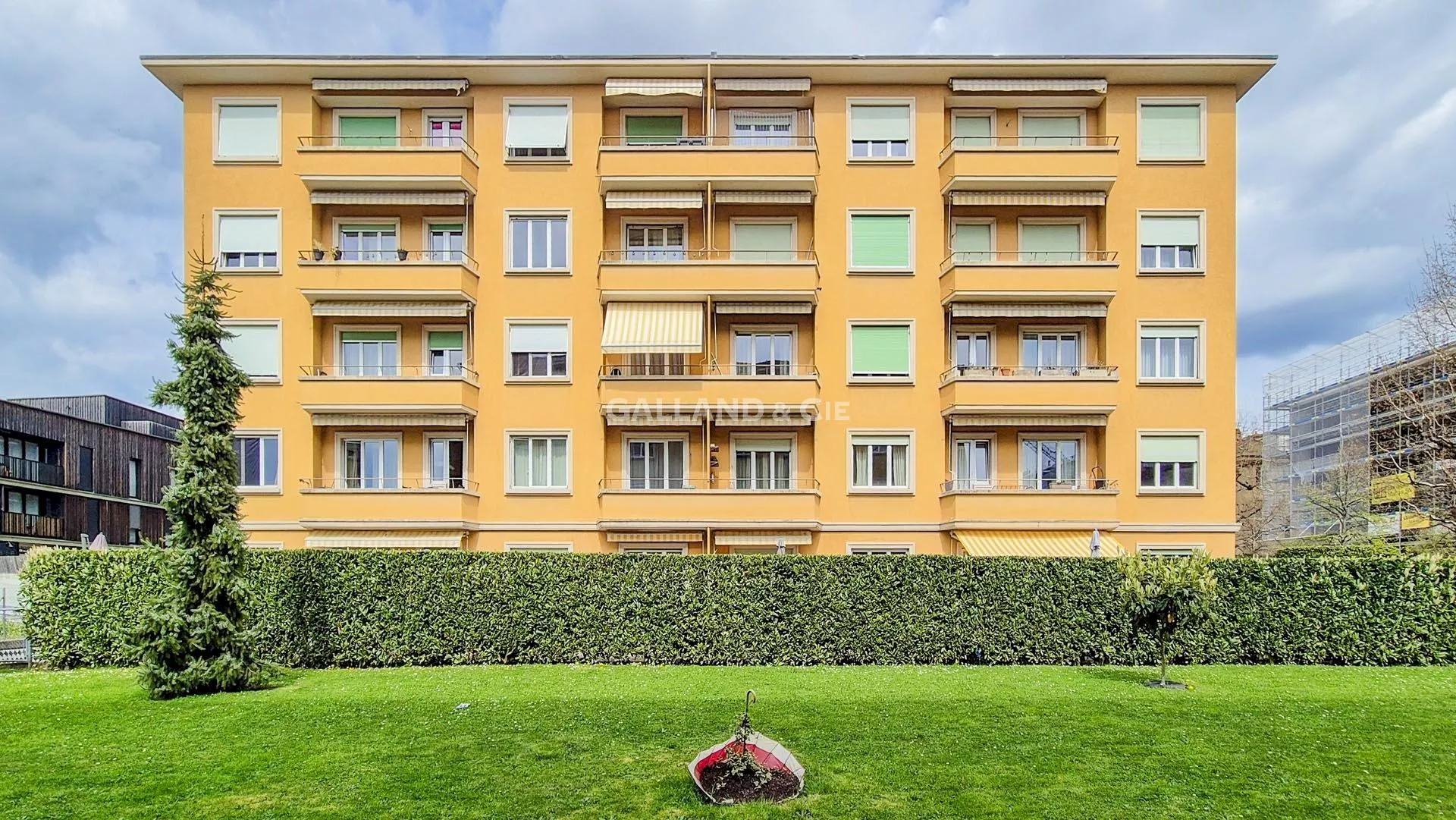 Appartement de 3 pièces au 3ème étage avec balcon : Photo 1