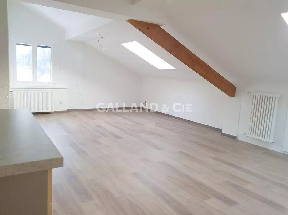 Hermenches - Un espace de vie unique sous les toits : Photo 3