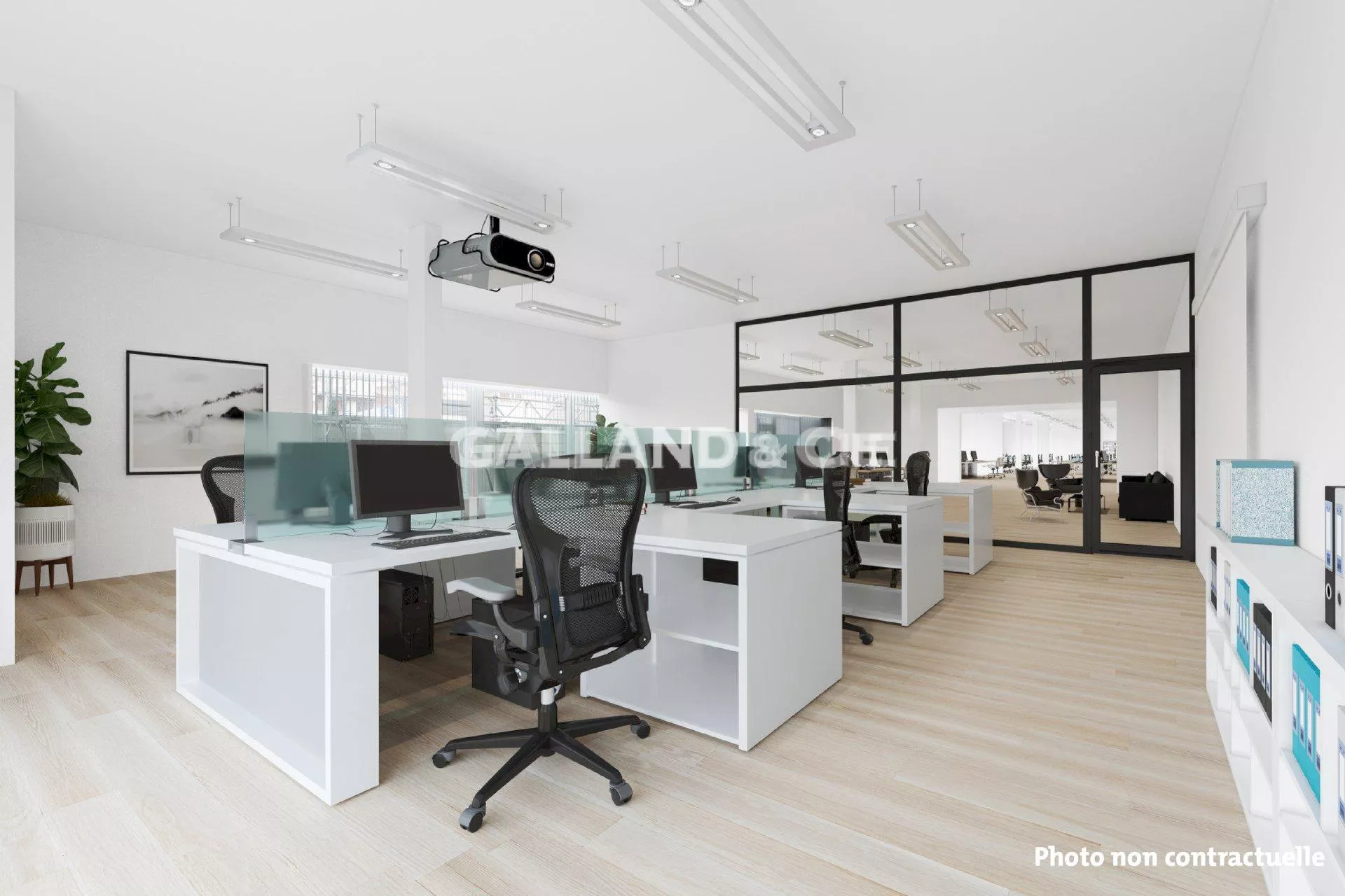 Bureaux de 70 m² au cœur de Saxon : Photo 2