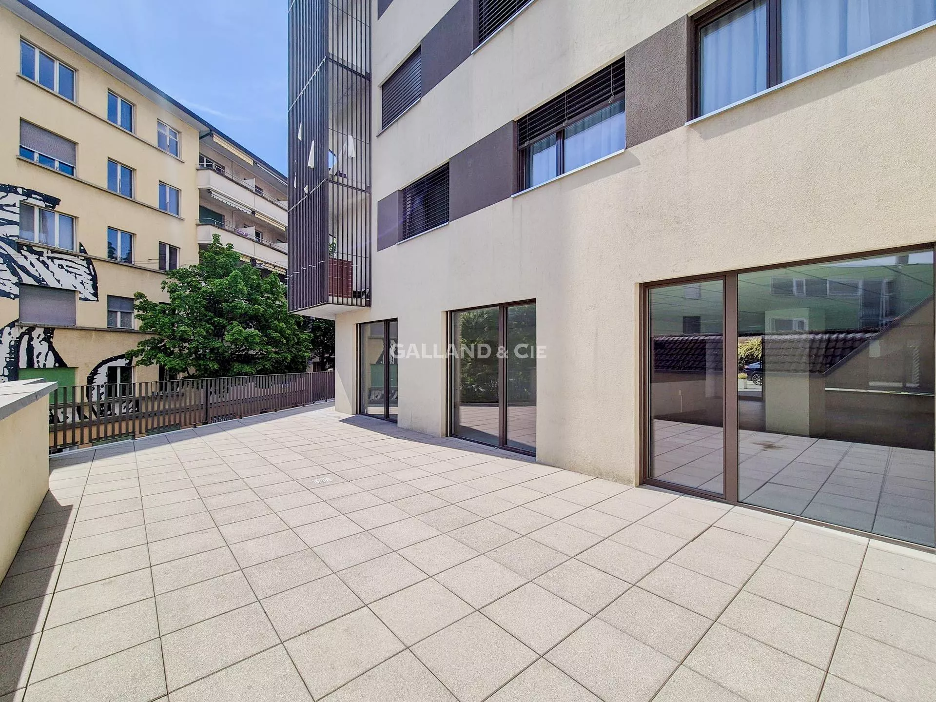 Local Commercial spacieux avec bonne visibilité et une grande terrasse : Photo 5