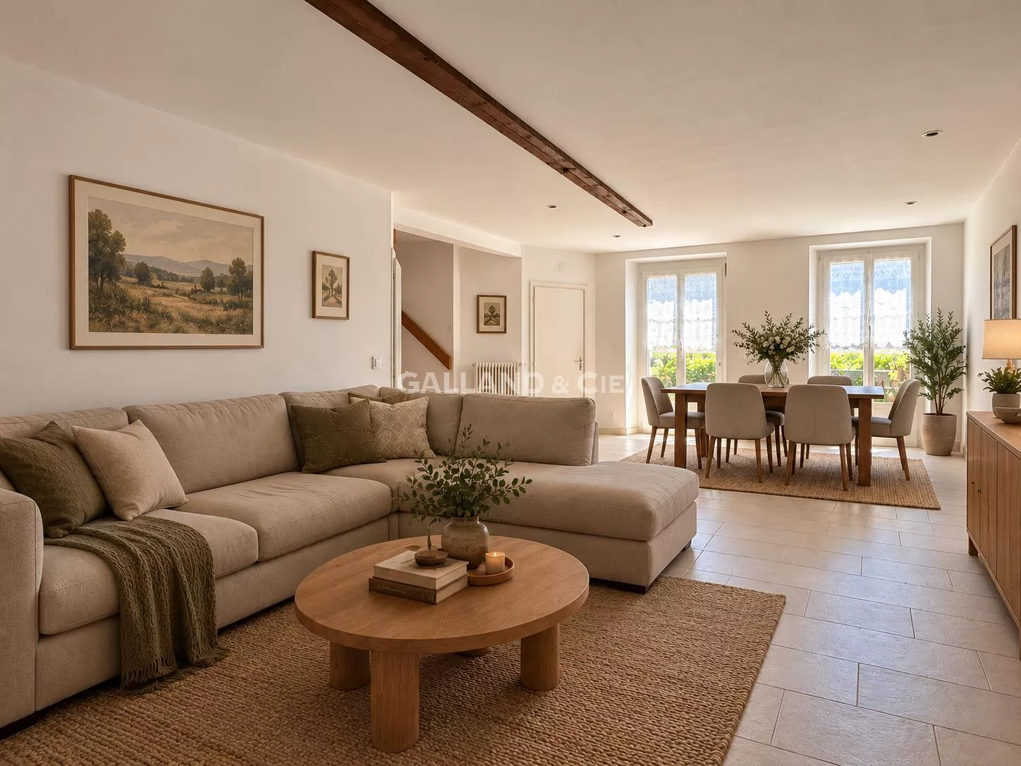 Appartement de 3,5 pièces avec jardin privatif : Photo 1