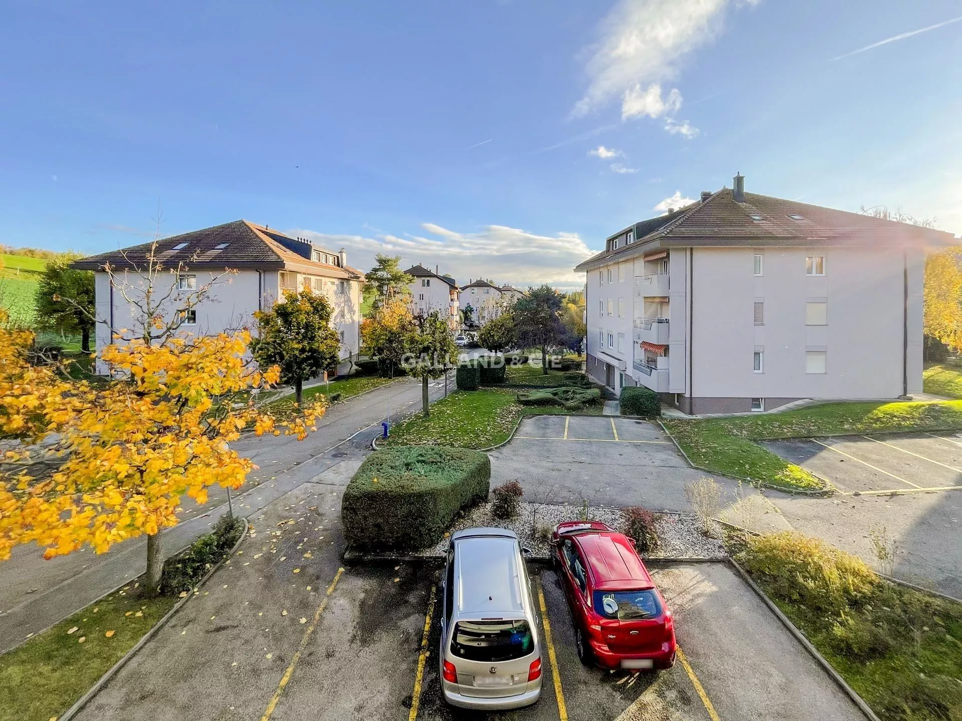 Paisible appartement de 3,5 pièces au 1er étage : Photo 7