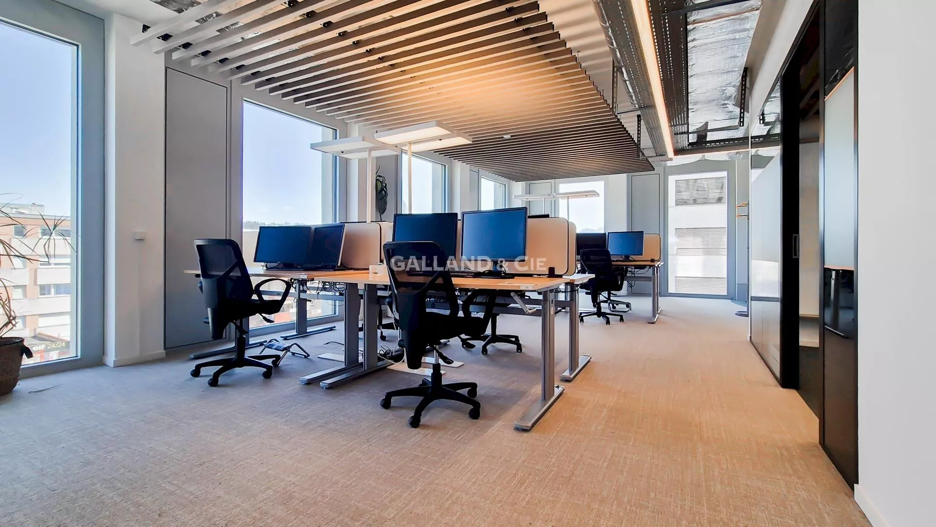 Surface de bureaux moderne de 285 m² – 28 postes équipés : Photo 3