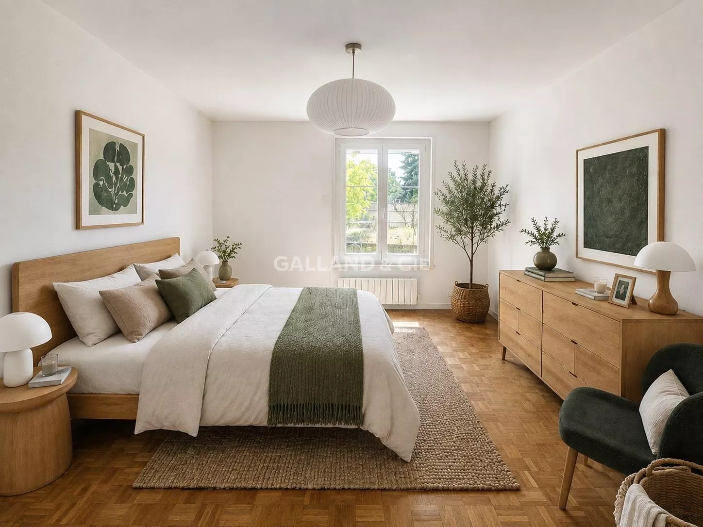 Beau 3.5 pièces avec grande terrasse et jardin : Photo 4