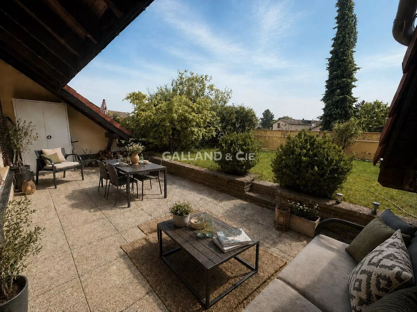 Beau 3.5 pièces avec grande terrasse et jardin : Photo 5
