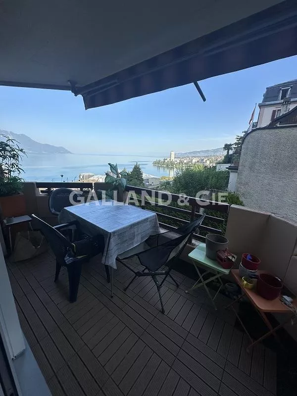 Appartement de 2 pièces au 2ème étage avec vue sur le lac : Photo 1